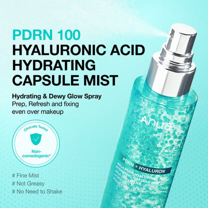 Anua PDRN Hyaluronic Acid Hydrating Capsule Mist Facial Spray