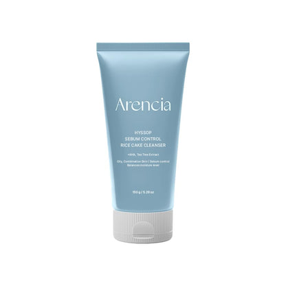 Arencia Hyssop Sebum Control Rice Cake Cleanser
