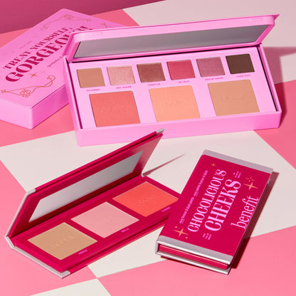 Benefit Cosmetics Chocolicious Cheeks Mini Bronzer & Blush Palette