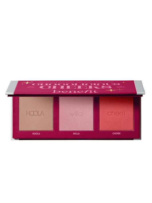 Benefit Cosmetics Chocolicious Cheeks Mini Bronzer & Blush Palette