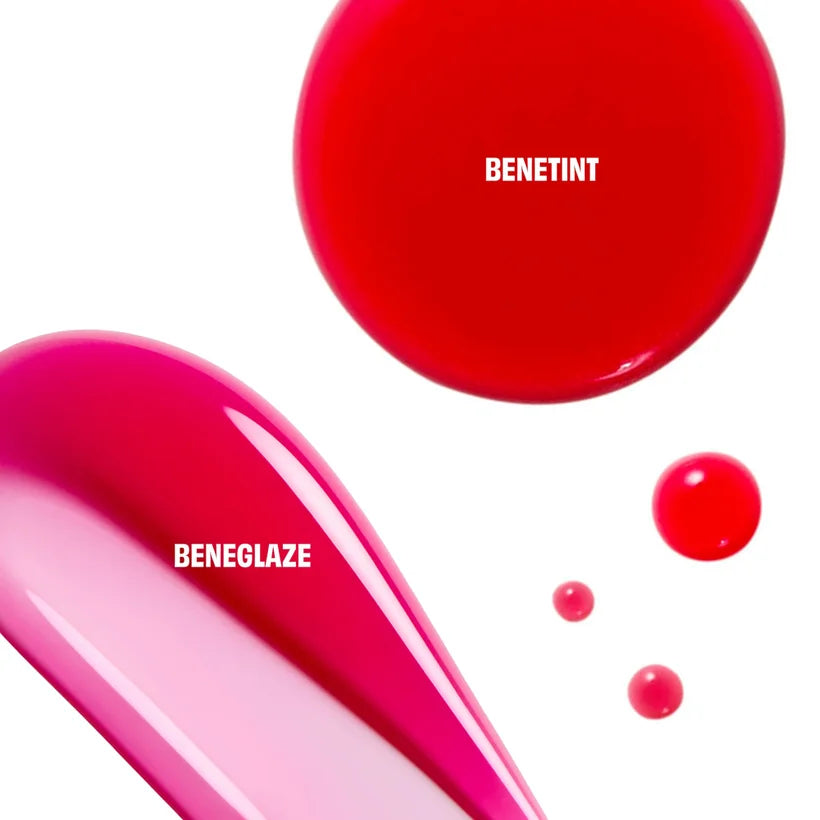 Benefit Cosmetics Rollin’ With Benetint Cheek & Lip Tint + Limited Edition Lip Oil Duo With Beauty Bag