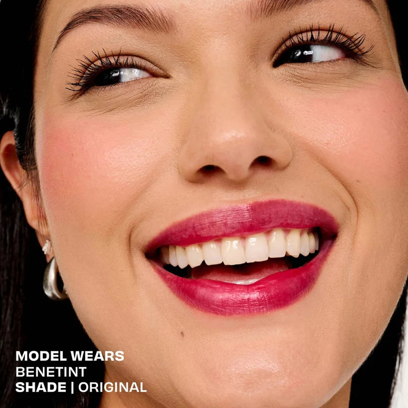 Benefit Cosmetics Rollin’ With Benetint Cheek & Lip Tint + Limited Edition Lip Oil Duo With Beauty Bag