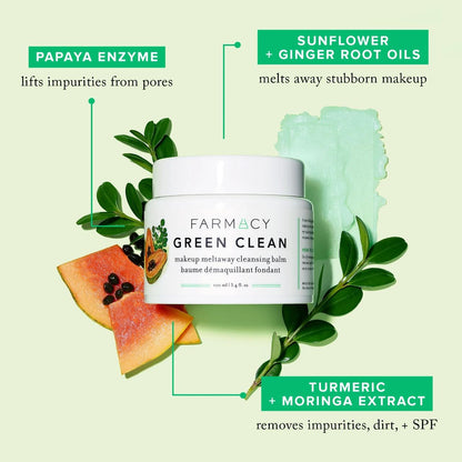 Farmacy Green Clean Makeup Removing Cleansing Balm