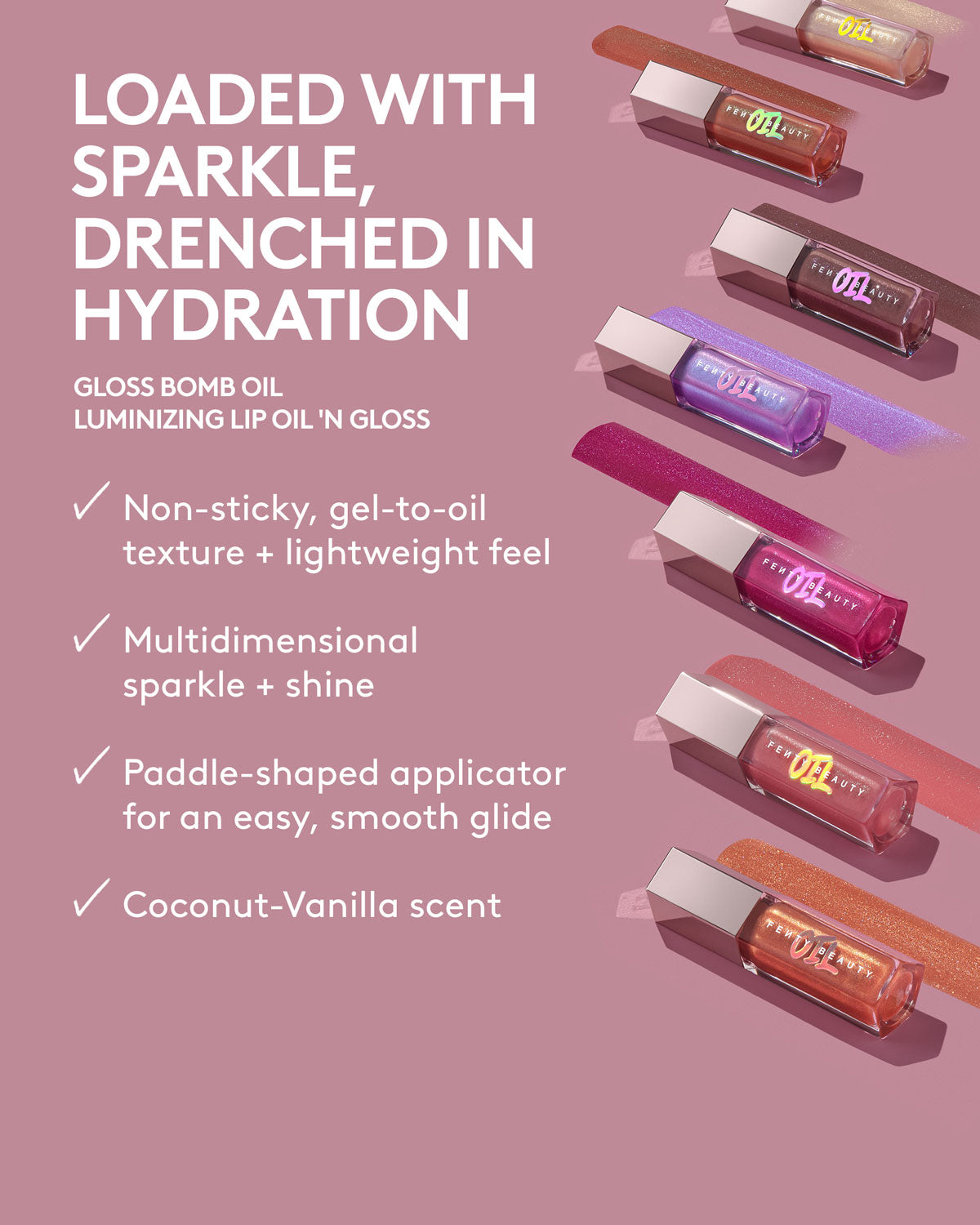 Fenty Beauty Gloss Bomb Oil Luminizing Lip Oil N Gloss