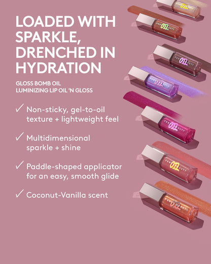 Fenty Beauty Gloss Bomb Oil Luminizing Lip Oil N Gloss