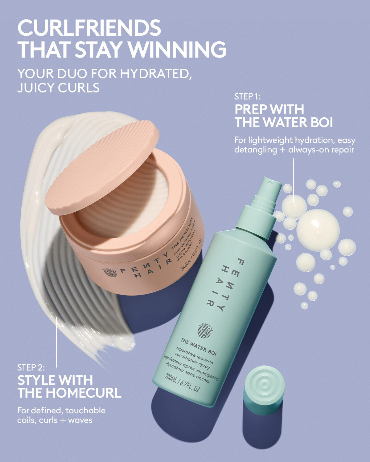 Fenty Beauty The Water Boi Reparative Leave-In Conditioner