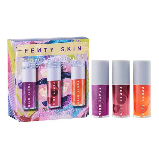 Fenty Skin Fruit Quench'rz Hydrating + Strengthening Lip Oil Trio