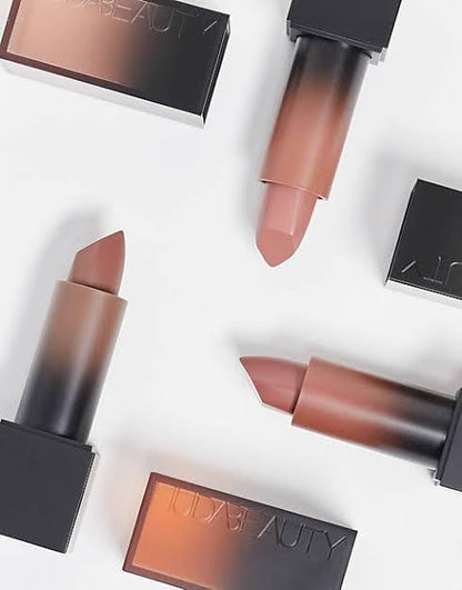 HUDA BEAUTY Power Bullet Cream Glow Hydrating Lipstick – Rajah