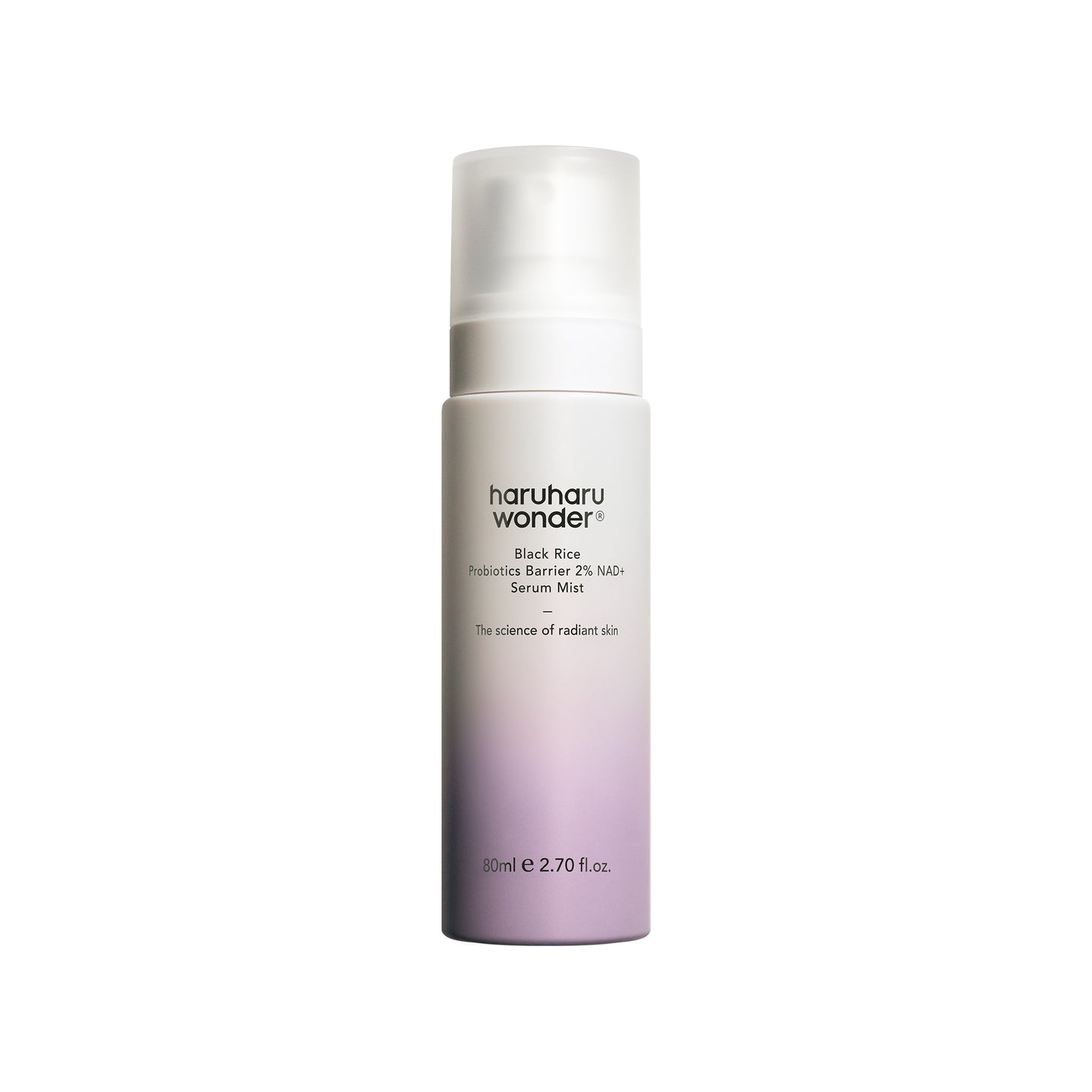 HaruHaru Wonder Black Rice Probiotics Barrier 2% NAD Serum Mist