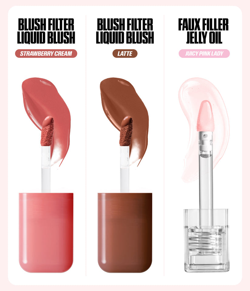 Huda Beauty Habibti Lip & Cheek Best-Sellers Kit