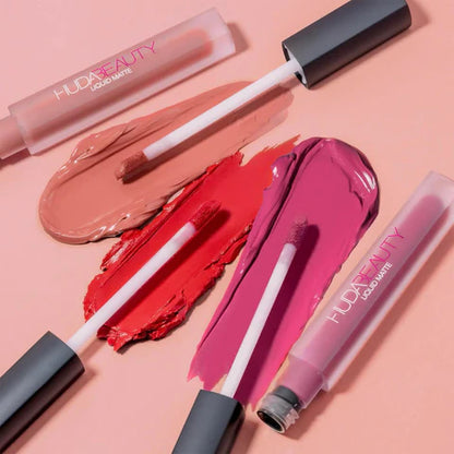 Huda Beauty Liquid Matte Ultra-Comfort Transfer-Proof Lipstick