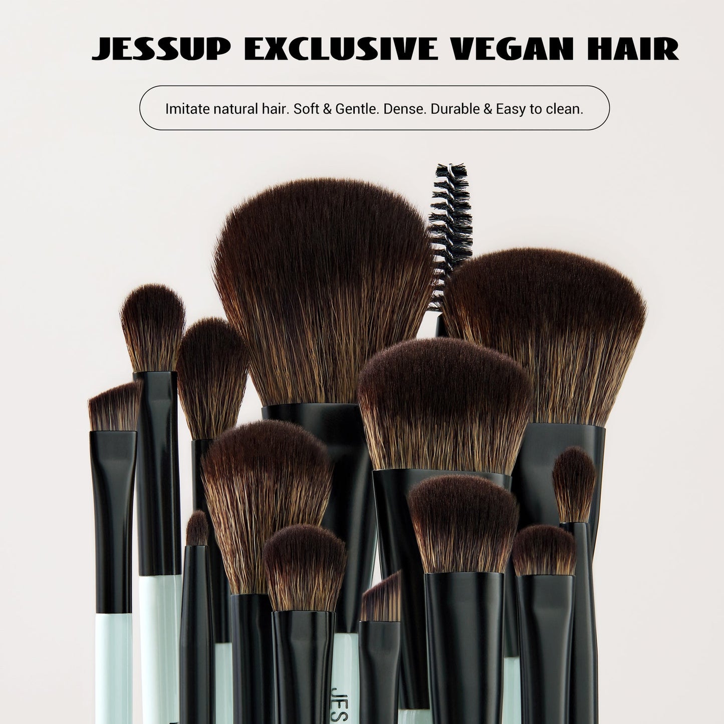 JessUp 14-in-10 Duo-End Brush Versatility Collection T500