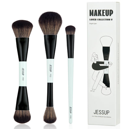 Jessup 4-in-2 Duo-End Brush Face Collection T503