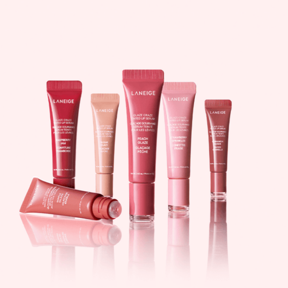LANEIGE Glaze Craze Tinted Polypeptide Lip Serum Treatment