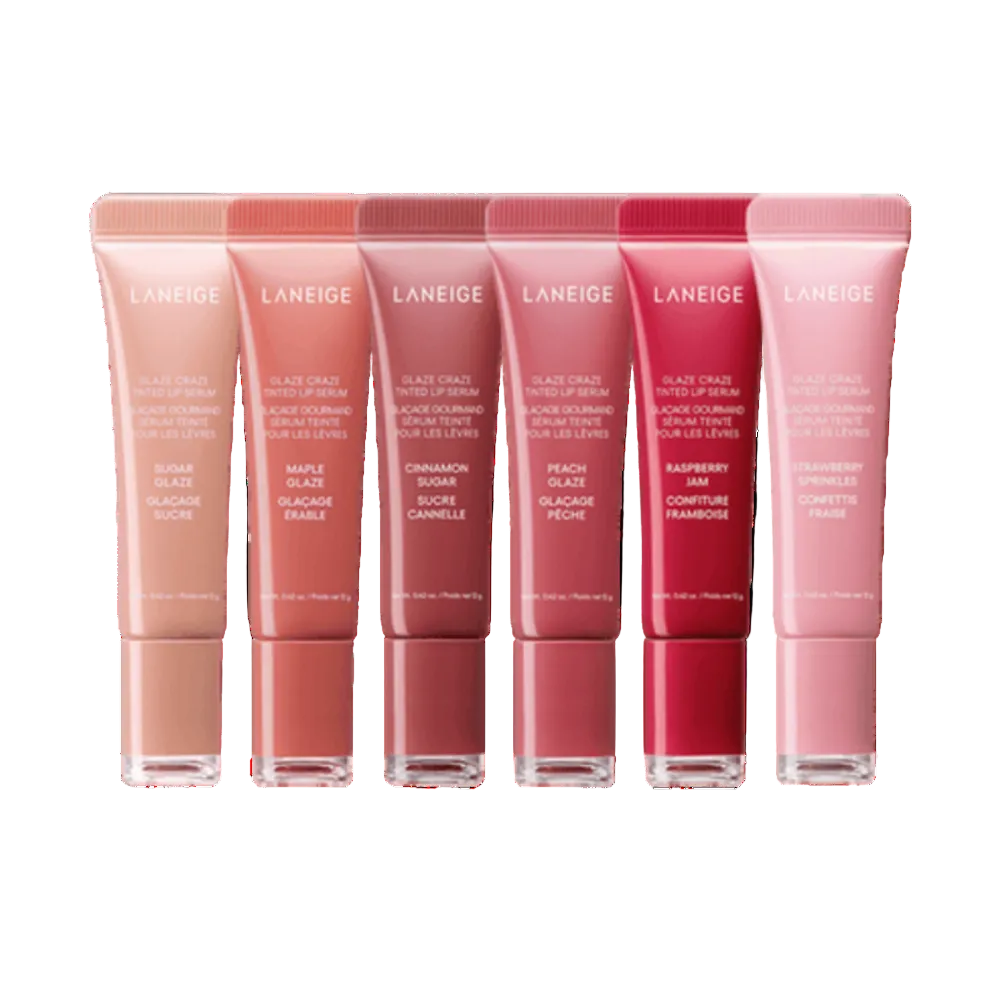 LANEIGE Glaze Craze Tinted Polypeptide Lip Serum Treatment