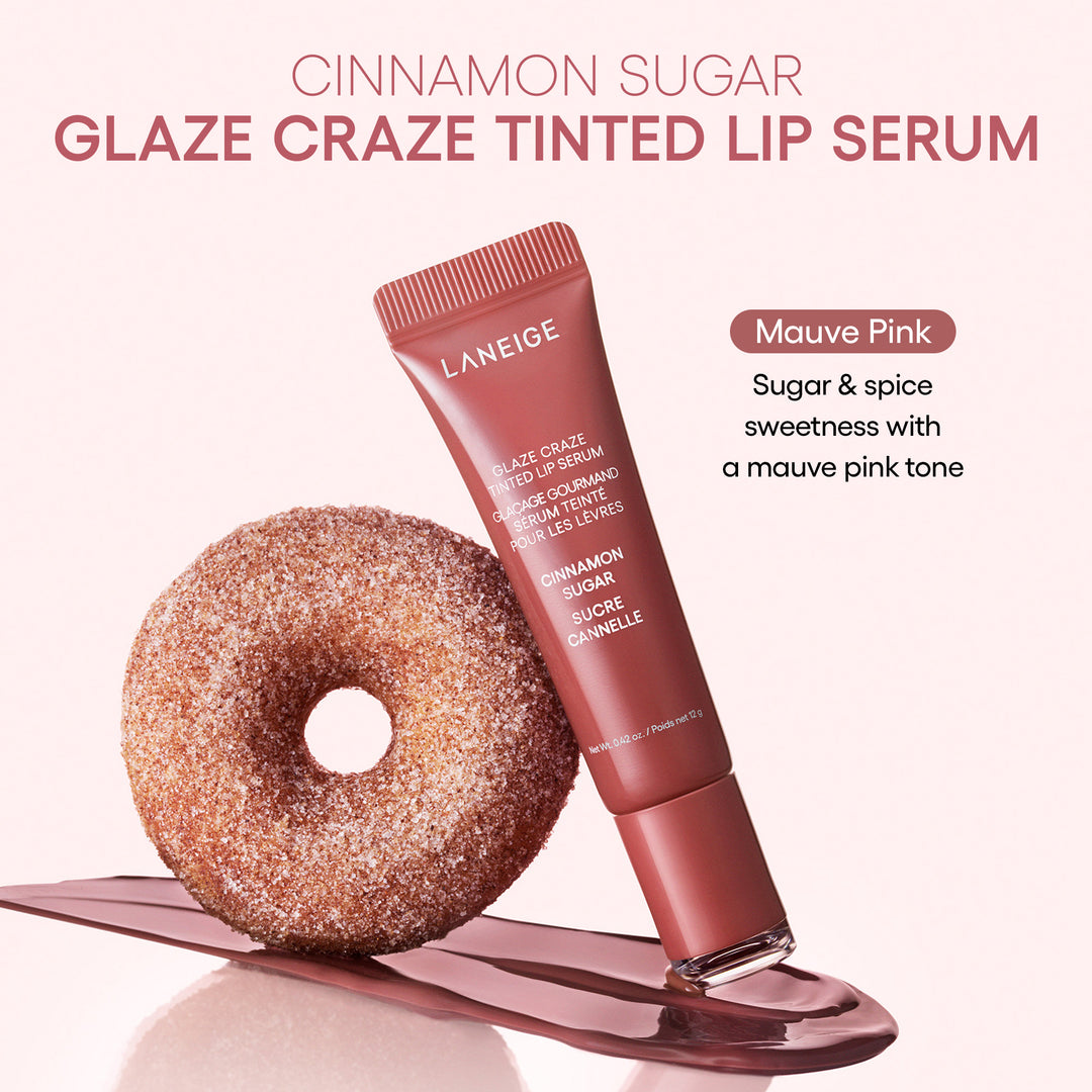 LANEIGE Glaze Craze Tinted Polypeptide Lip Serum Treatment