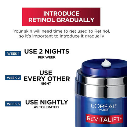 L'Oréal Paris Revitalift Derm Intensives Pressed Night Cream with Retinol + Niacinamide