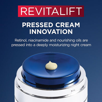 L'Oréal Paris Revitalift Derm Intensives Pressed Night Cream with Retinol + Niacinamide
