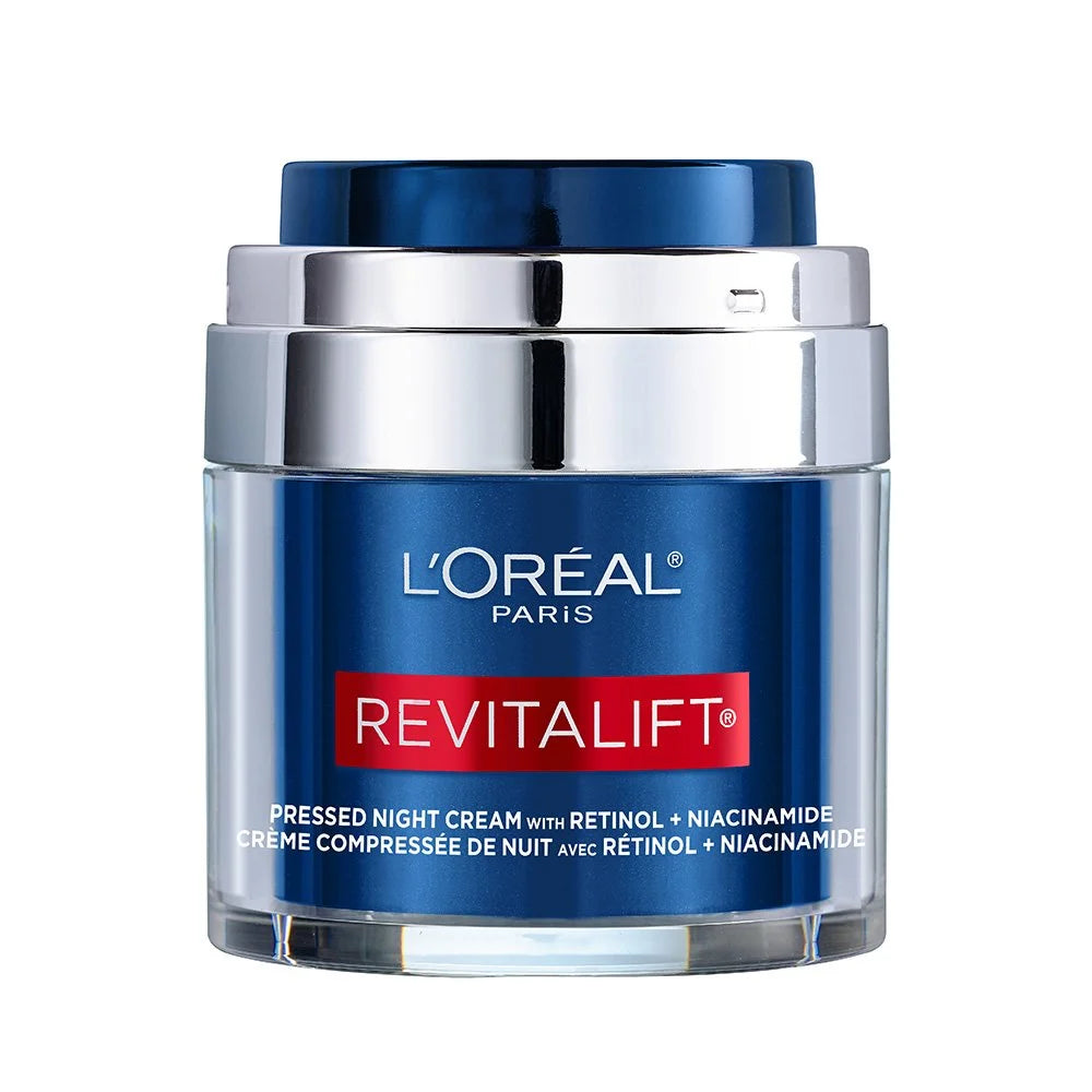 L'Oréal Paris Revitalift Derm Intensives Pressed Night Cream with Retinol + Niacinamide
