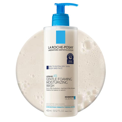 La Roche-Posay Lipikar Wash AP+ Gentle Foaming Moisturizing Body & Face Wash