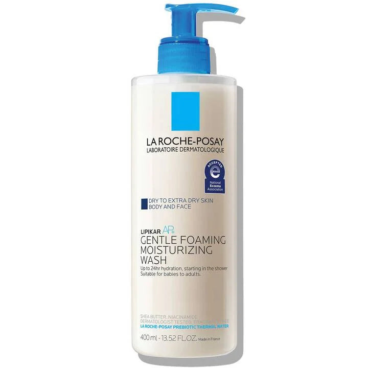 La Roche-Posay Lipikar Wash AP+ Gentle Foaming Moisturizing Body & Face Wash