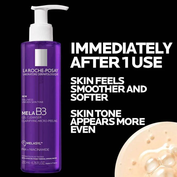 La Roche-Posay Mela B3 Facial Gel Cleanser With Melasyl™ + Niacinamide