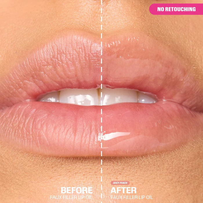 Huda Beauty Faux Filler Ultra-Hydrating Tinted Jelly Lip Oil