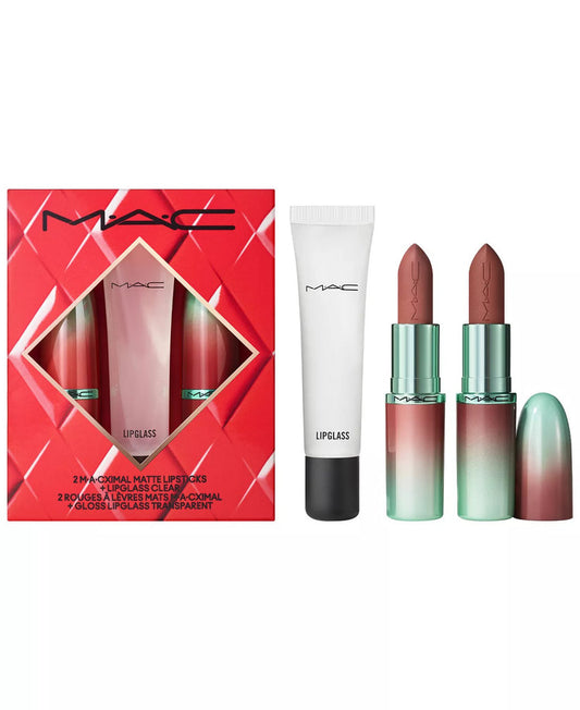 MAC 3-Pc. Macximal to the Future Lip Gloss + Matte Lipstick Gift Set