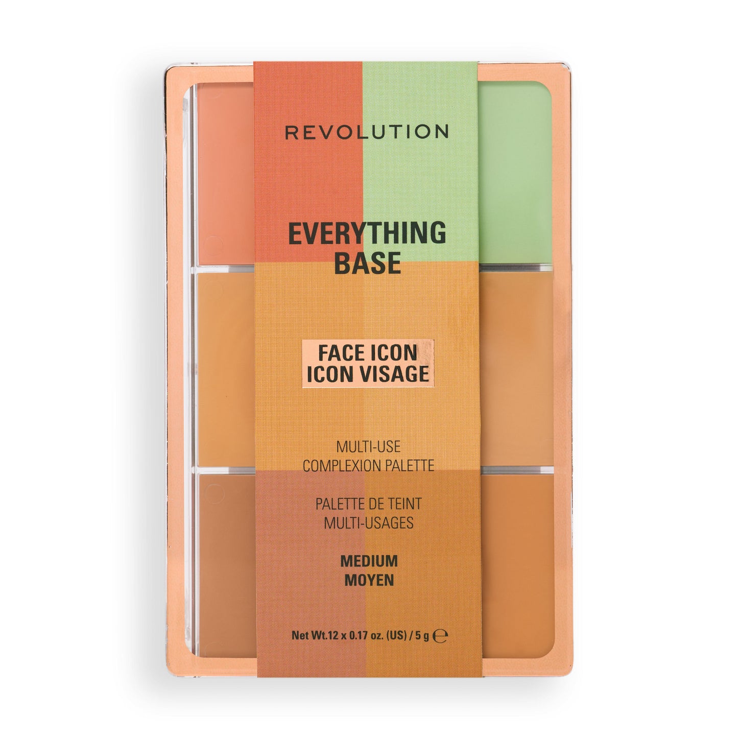 Makeup Revolution Everything Base Face Icon Complexion Palette