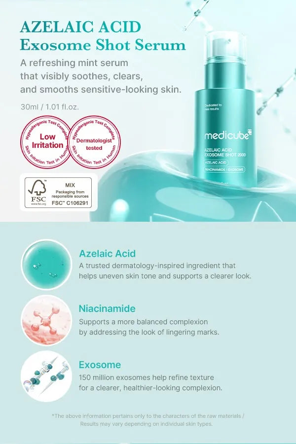 Medicube Azelaic Acid Exosome Shot 2000