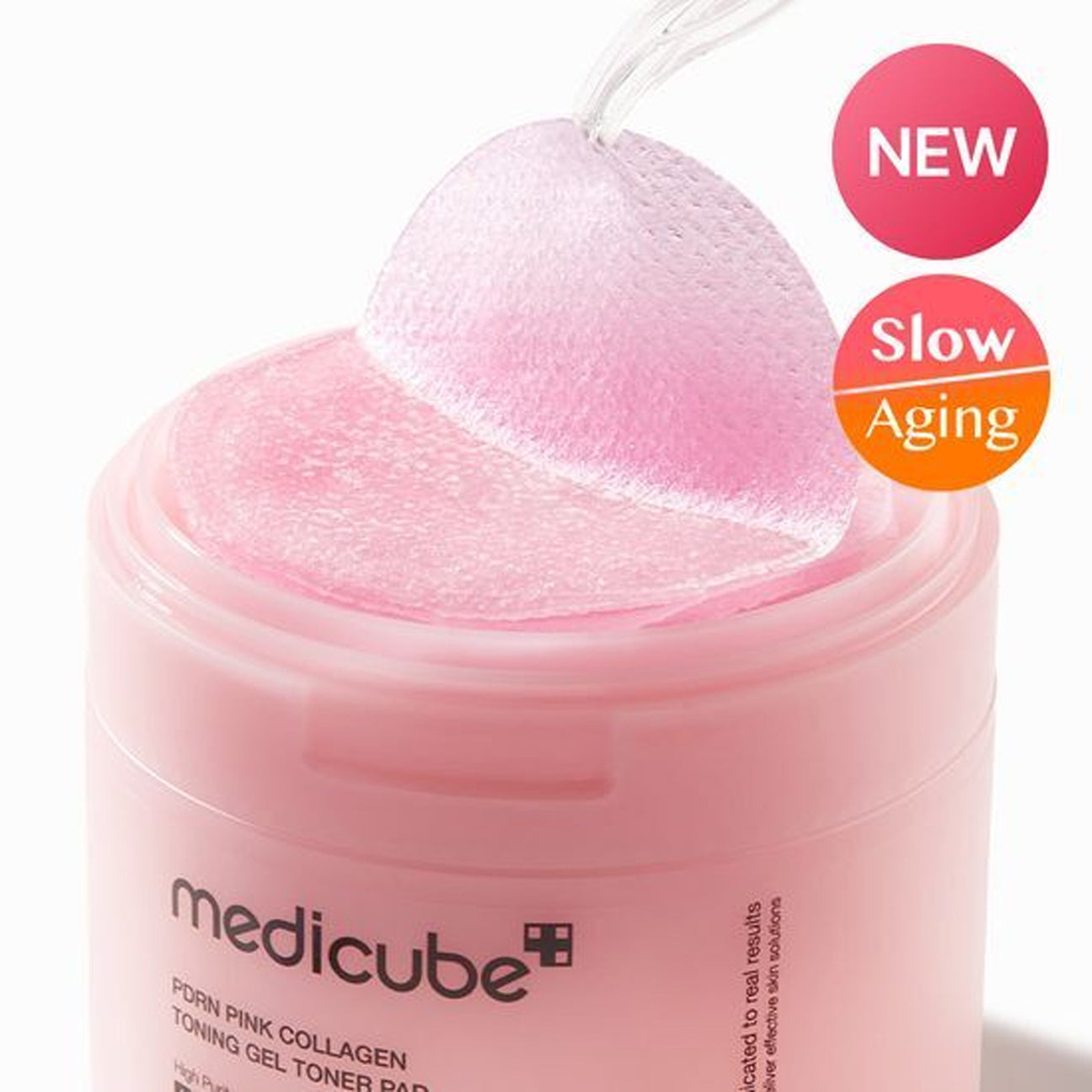 Medicube PDRN Pink Collagen Toning Gel Toner Pad