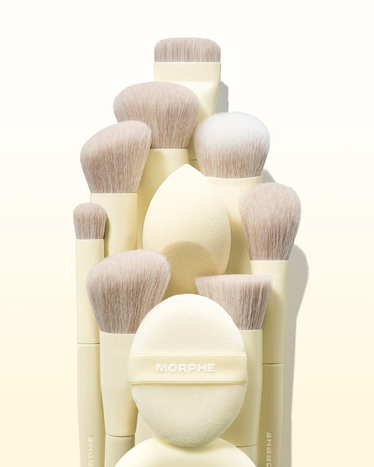 Morphe Buttery Blends 6-Piece Travel Brush Set + Tools Duo