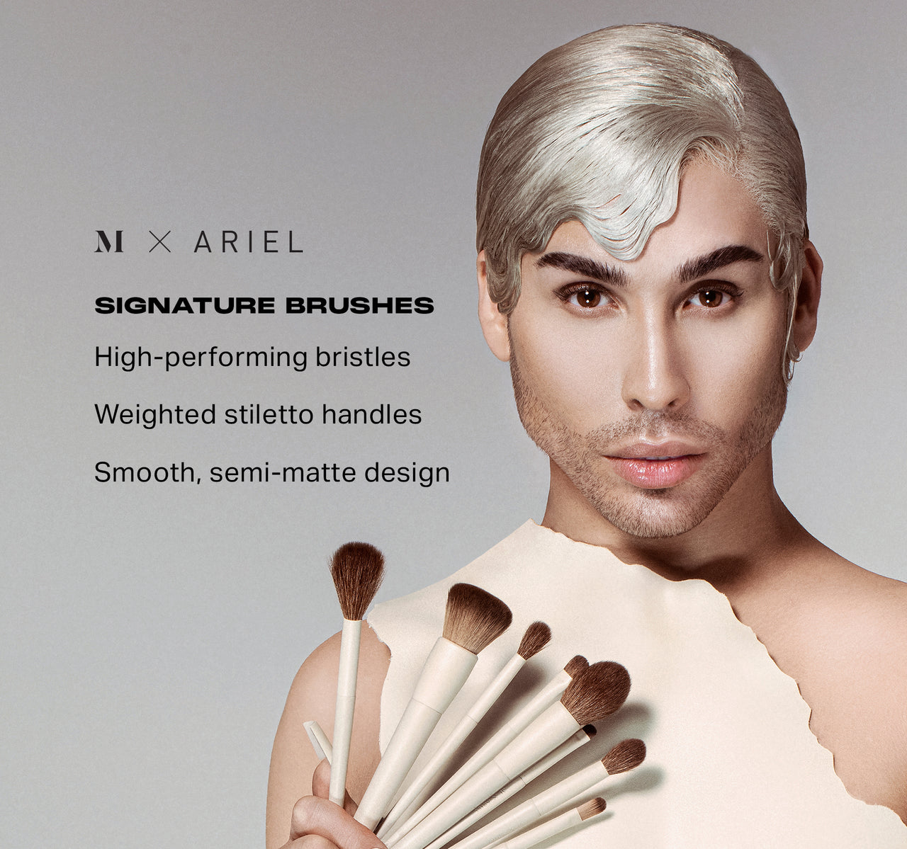 Morphe X Ariel Signature Look 12-Piece Face & Eye Brush Set