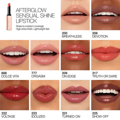 NARS Afterglow Sensual Shine Lipstick