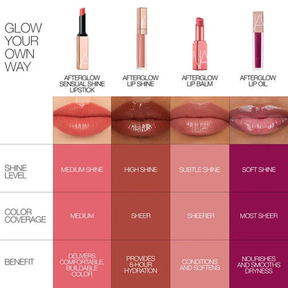 NARS Afterglow Sensual Shine Lipstick