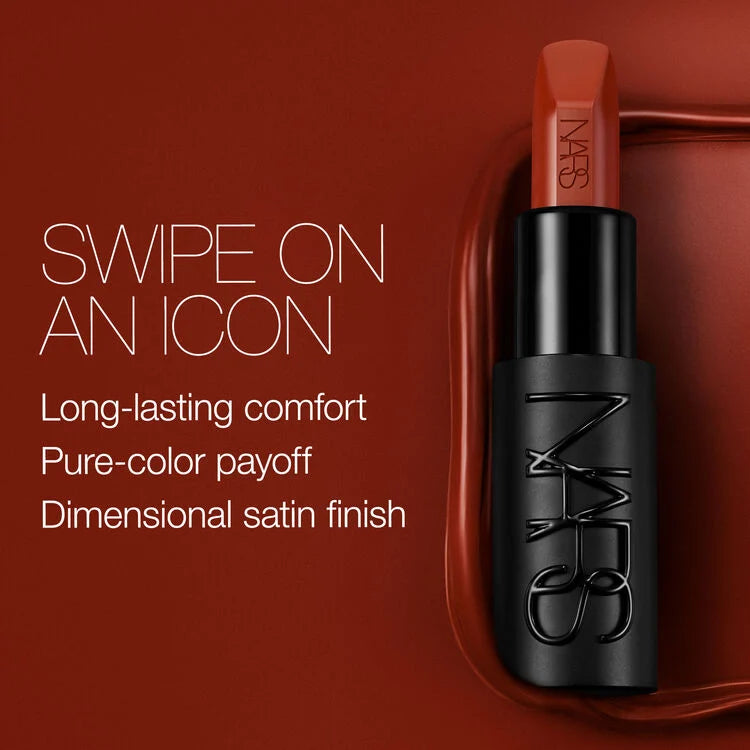 NARS Explicit Lipstick | Long Lasting Satin Lipstick