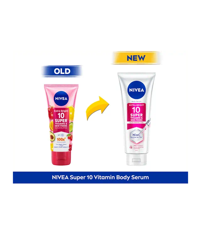 NIVEA Extra Bright 10 Super Vitamins & Skin Foods Serum