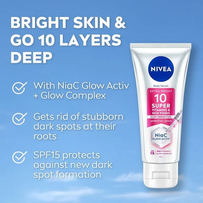 NIVEA Extra Bright 10 Super Vitamins & Skin Foods Serum
