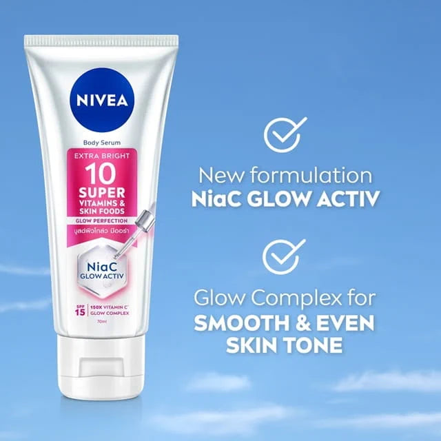 NIVEA Extra Bright 10 Super Vitamins & Skin Foods Serum