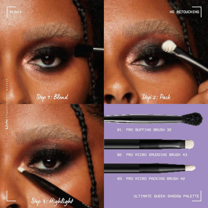 NYX Professional Makeup Ultimate Color Eyeshadow Palette