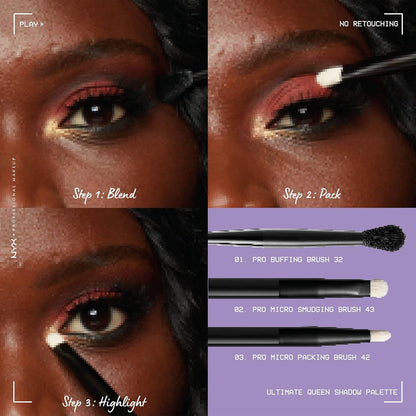 NYX Professional Makeup Ultimate Color Eyeshadow Palette
