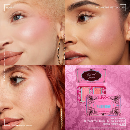 NYX Professional Makeup Bridgerton Royal Blush Palette – WallFlower