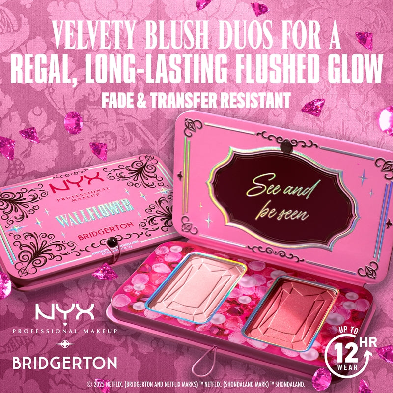 NYX Professional Makeup Bridgerton Royal Blush Palette – WallFlower