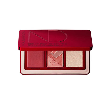 Natasha Denona Berry Pop Cheek Trio Blush & Highlighter Palette