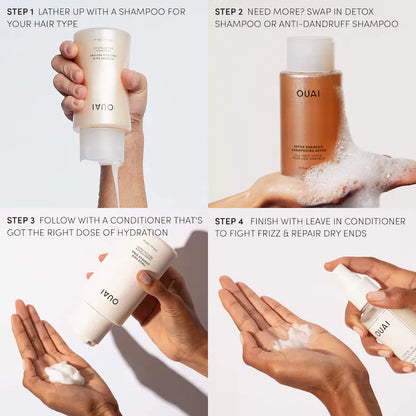 OUAI Detangling and Frizz Fighting Leave In Conditioner