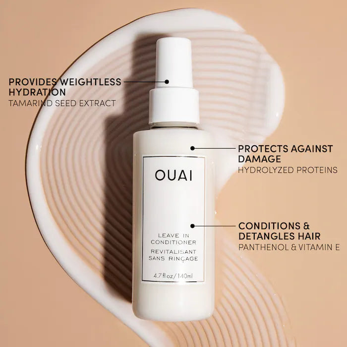 OUAI Detangling and Frizz Fighting Leave In Conditioner