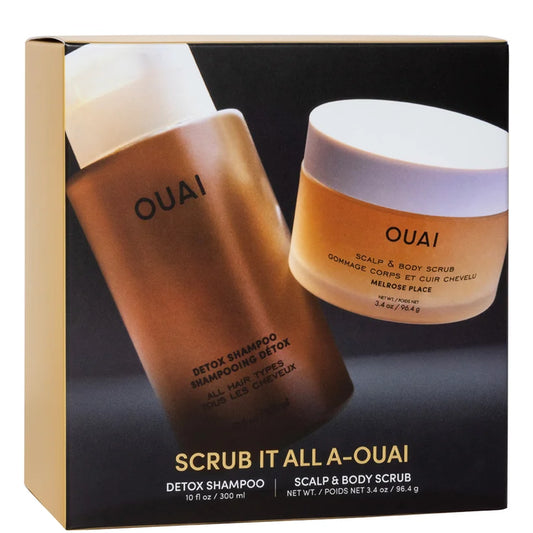 OUAI Scrub It All A-OUAI Holiday Kit