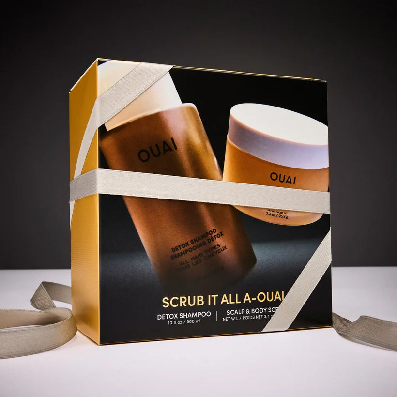 OUAI Scrub It All A-OUAI Holiday Kit
