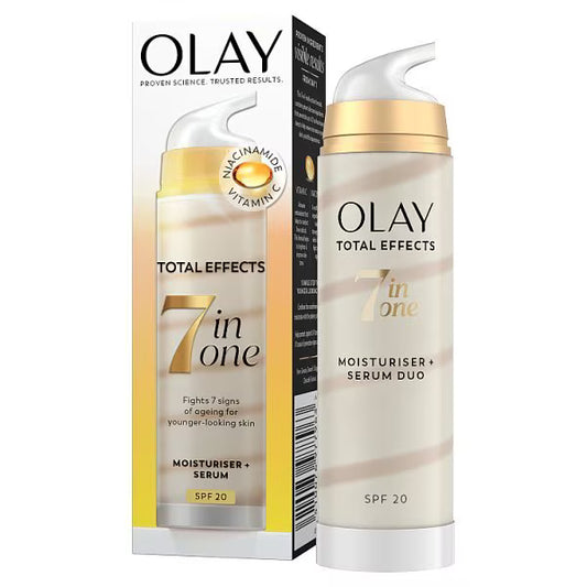 Olay Total Effects 7in1 Moisturiser + Serum Duo SPF20