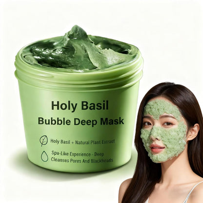 P.CALM Holy Basil Bubble Deep Mask